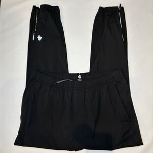 Fourlaps Pants Joggers Black New size Large
